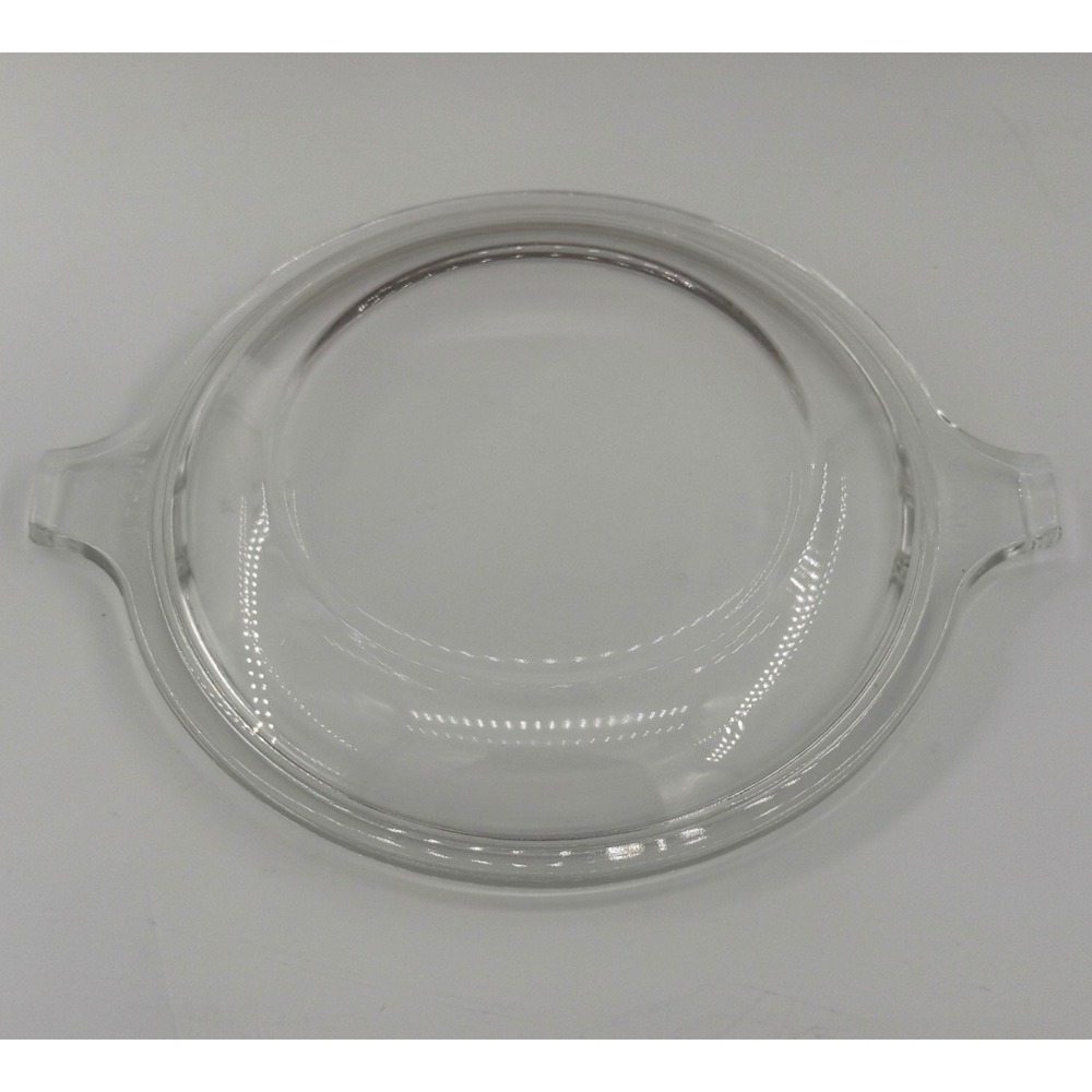 Pyrex Clear Glass Lid 681-C-6 Vintage Replacement 7 Inch Handle to Handle 5 Inch